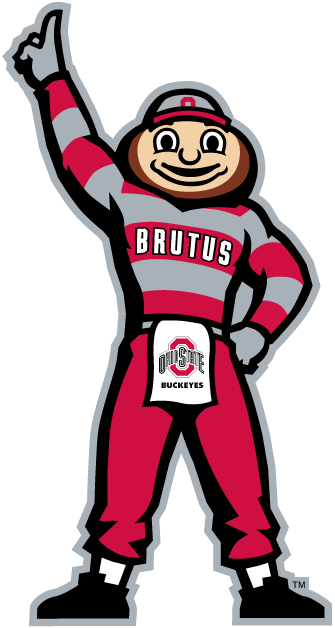 Ohio State Buckeyes 2003-Pres Mascot Logo v3 diy fabric transfer
